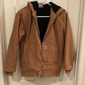 Carhartt Brown Hooded Jacket